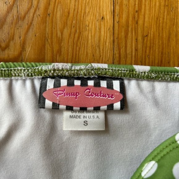 Pinup Couture Polka Dot Swimsuit Bottoms - Picture 4 of 4